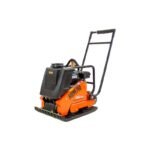 BravePro Forward Plate Compactor | 20 In. | Rubber Mat, Tank, and Wheel Kit | Honda GX160 - working-component detail