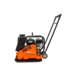 BravePro Forward Plate Compactor | 20 In. | Rubber Mat, Tank, and Wheel Kit | Honda GX160 - working-component detail