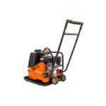 BravePro Forward Plate Compactor | 20 In. | Rubber Mat, Tank, and Wheel Kit | Honda GX160 - working-component detail