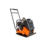 BravePro Forward Plate Compactor | 20 In. | Rubber Mat, Tank, and Wheel Kit | Honda GX160 - working-component detail