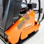 BravePro Forward Plate Compactor | 16 In. | Rubber Mat, Tank, and Wheel Kit | Honda GX160 - working-component detail
