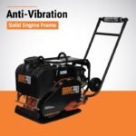 BravePro Forward Plate Compactor | 16 In. | Tank and Wheel Kit | Honda GX160 - working-component detail
