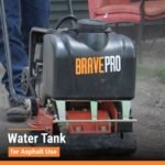 BravePro Forward Plate Compactor | 16 In. | Tank and Wheel Kit | Honda GX160 - working-component detail