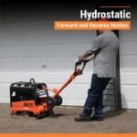BravePro Reversible Plate Compactor | 20 In. | Wheel Kit | Honda GX200 - Image 5
