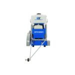 BT Concrete Saw | 18 In. | GX390 | Screw Feed Blade Adjustment - working-component detail