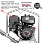 46" Honda Concrete Fast Pitch Power Trowel with 13HP Honda GX390 Finishing Blades Finishing Tool - Image 4