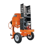 9 Cu Ft Cement Mixer | Brave | Steel Drum | Honda Gas | Towable - Image 13