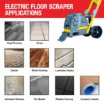 Electric Floor Scraper Vinyl Stripper Carpet Wood Floor Remover - Image 3