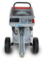 MudMixer Evolution 3225 Continuous Concrete Mixer - 4th of July Bundle | FREE Hopper, FREE Gloves & FREE 1,200 lbs Quikrete - Image 3