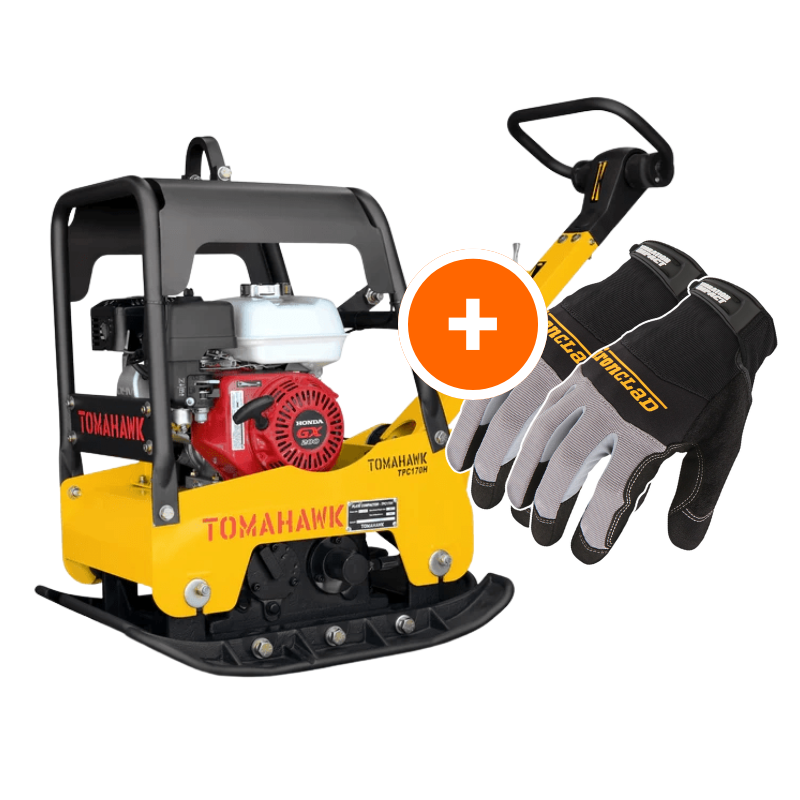 Reversible Plate Compactor - Honda GX200 - 6.5 HP - 7,000 lbs/ft_ - product view