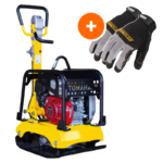 Tomahawk 6.5 HP Honda Reverse Hydraulic Plate Compactor for Soil, Aggregate, Cohesive Compaction - product view