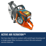 Husqvarna K1270 Disc Cutter 16" - Gas - Image 9