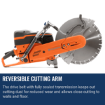 Husqvarna K1270 Disc Cutter 16" - Gas - Image 8