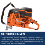 Husqvarna K1270 Rail Saw Powerhead - Gas - Image 4