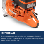 Husqvarna K1270 Rail Power Cutter - Gas - Image 5