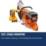 Husqvarna K1270 Rail Power Cutter - Gas - Image 2
