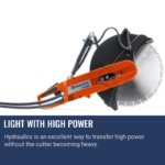 Husqvarna K2500 Disc Cutter 16" - Hydraulic - detail view 1