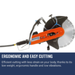 Husqvarna K40 Disc Cutter - Air Powered - detail view 2