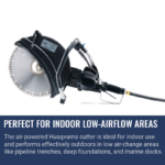 Husqvarna K40 Disc Cutter - Air Powered - detail view 1