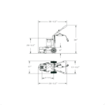 Concrete Surface Grinder - Core Prep CPG80E - Single Head - 8" - Image 6