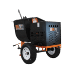 Brave Mortar Mixer | 8 Cu. Ft. Poly Drum | Honda GX239 Gas - Image 3