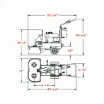 Concrete Surface Grinder - Core Prep CPG202E1 - Dual Head - 10"/12" - Electric - detail view 3
