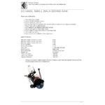 Walk-Behind Saw - Core Cut - Electric - 20" Blade - Image 3