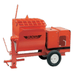 4 Cu Ft Mortar/Plaster Mixer Honda Gas Engine | Tow Optional