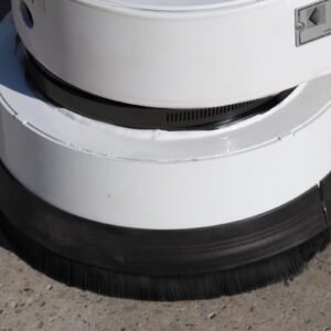 8" Core Prep Single-Head Floor Grinder, AC-powered - CPG80E - grinding-head shroud detail
