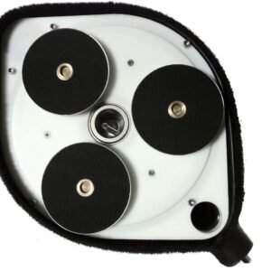 Handheld 12" Core Prep Hand Polisher, AC-powered - CPG305 - grinding-head underside detail