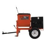 Brave Mortar Mixer | 8 Cu. Ft. Steel Drum | Honda GX239 Gas - Image 11