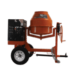 9 Cu Ft Cement Mixer | Brave | Steel Drum | Honda Gas | Towable - Image 5