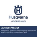 Husqvarna BG 245 | Walk-Behind Trowel - transport configuration