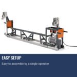 Husqvarna BT 90 Gas/electric Screed Section | Truss Screed - detail view 3