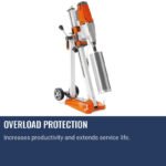 Husqvarna DMS 240 | Core Drill With Stand - Image 3