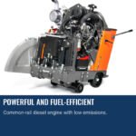 Husqvarna Floor Saw 5000 D | Walk-Behind Floor Saw - detail view 2