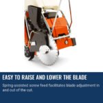 Husqvarna FS 413 | Walk-Behind Floor Saw - working-component detail