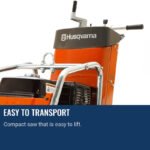 Husqvarna FS 413 | Walk-Behind Floor Saw - transport configuration