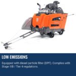 Husqvarna Floor Saw 7000 D | Walk-Behind Floor Saw - Image 3