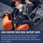 Husqvarna LF 60i LAT W/ Free Vibration Impact Ironclad Gloves - Image 6