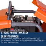 Husqvarna LG 504 - transport configuration