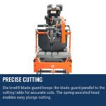 Husqvarna MS 360G | Portable Masonry Saw - detail view 2