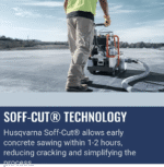 Husqvarna Soff-Cut 150 Bundle w/ 3 Blades - detail view 3