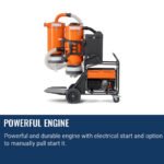 Husqvarna T 4000 GP Soff-Cut® | Dust Extractor - engine detail