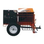 Brave Mortar Mixer | 8 Cu. Ft. Steel Drum | Honda GX239 Gas - Image 13