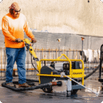 Soft Cut Concrete Saw - 13 HP - 1.5" Depth - 10" Blade - Image 8