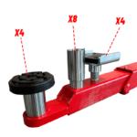 Katool KT-M150D Symmetric 15,000 lbs 2 Post Lift - Image 14
