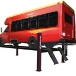 Challenger 44018E Medium-Duty Extended 4-Post Lift 18,000 lb - New Black Color