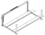 Whip Industries WFP30R Heavy-Duty Four Post Car Lift 30,000 lb.