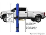 Atlas® Platinum PVL10 ALI Certified Adj Height 2 Post Lift 10,000 lbs w/Ext Kit - Image 5